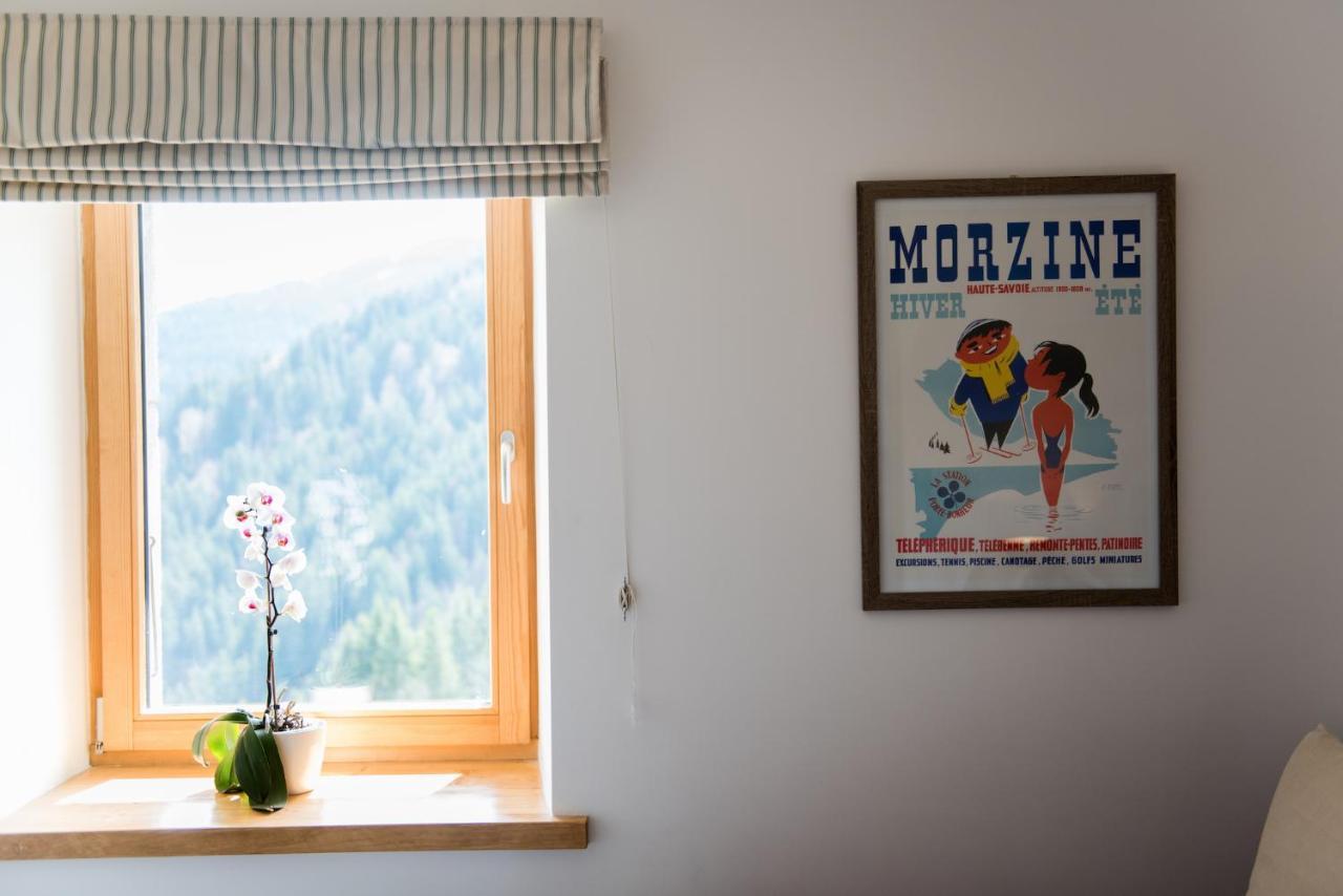 'Petite Ferme Les Bouts' Apartment, Sleeps 6, Nr Morzine La Cote d'Arbroz Exterior foto