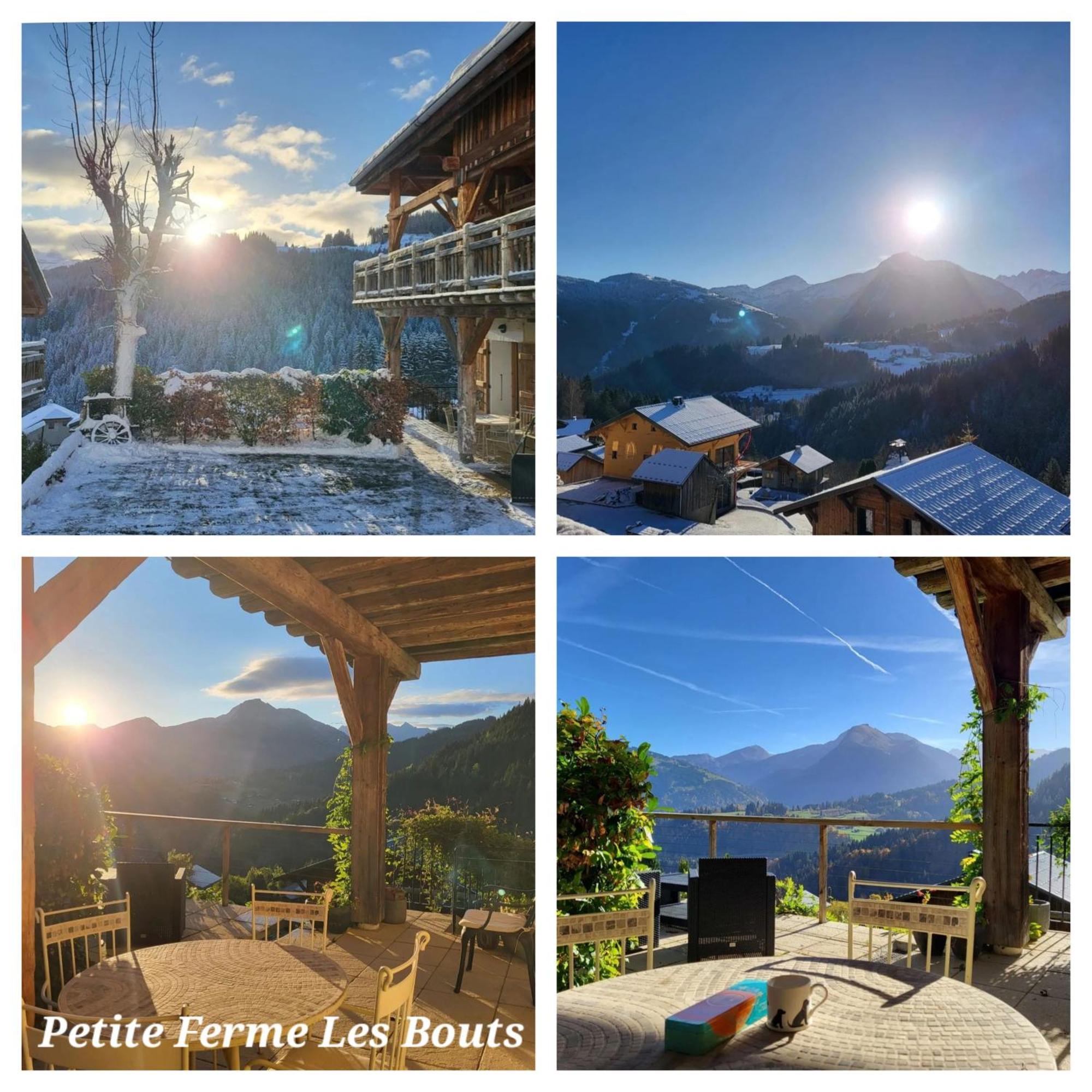 'Petite Ferme Les Bouts' Apartment, Sleeps 6, Nr Morzine La Cote d'Arbroz Exterior foto